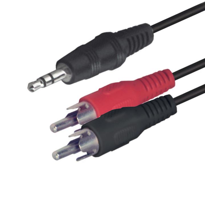 home a 49 audiókábel, 3,5mm dugó, rca, 1,5m