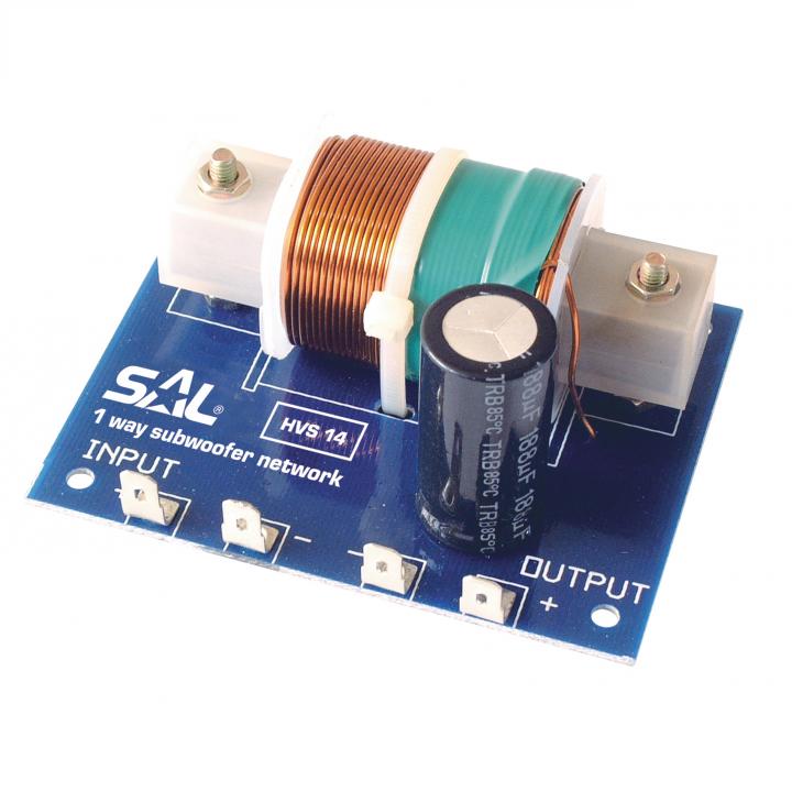 sal hvs 14 hangváltó, 300 w, 4/8 ohm mélysugárzókhoz
