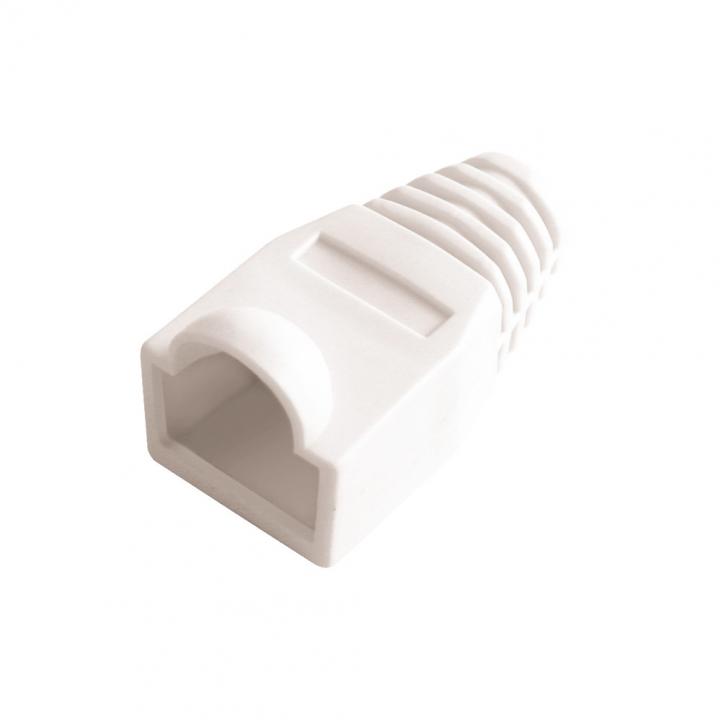 home ts 52/wh törésgátló rj 45 dugóhoz, 8p/8c, fehér