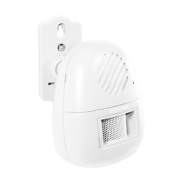home hs 11 belépésjelző fali tartóval, 120° ban állítható, állítható hangerő, hálózati adapter csatlakoztatási lehetőség, elemes tápellátás