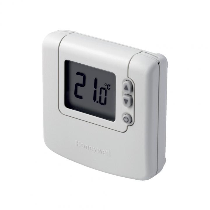 honeywell home dt90a1008 digitális szobatermosztát, 5 35 °c, fűtés/hűtés, üzemváltás, öntanuló, öndiagnózis