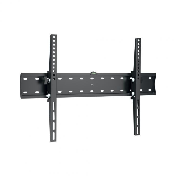 home lcdh 19 lcd/led tv fali tartó, 37” 70” képernyőméretig, max. 40 kg teherbírás, billenthető, beépített vízszintező, tartozék rögzítő elemek