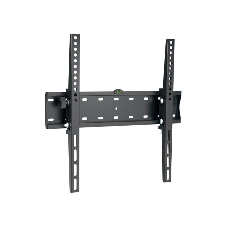 home lcdh 18 lcd/led tv fali tartó, 32” 55” képernyőméretig, max. 40 kg teherbírás, billenthető, beépített vízszintező, tartozék rögzítő elemek