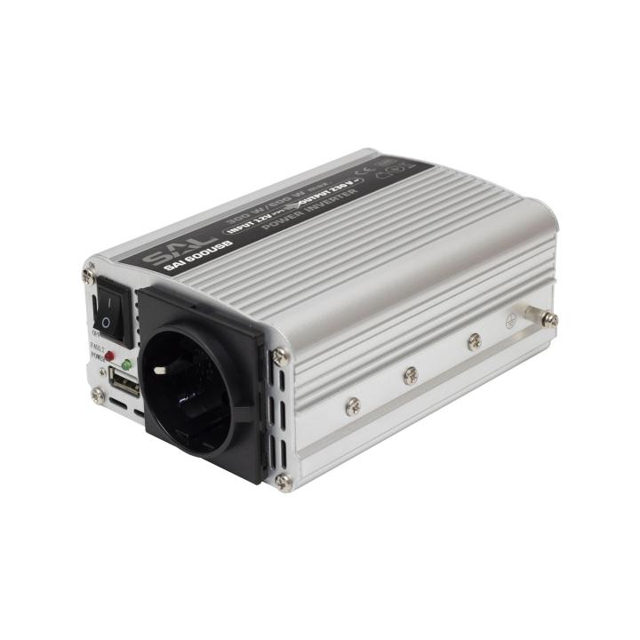sal sai 600usb feszültségátalakító, 300 w, inverter, 500 ma usb töltő, gyermekzár