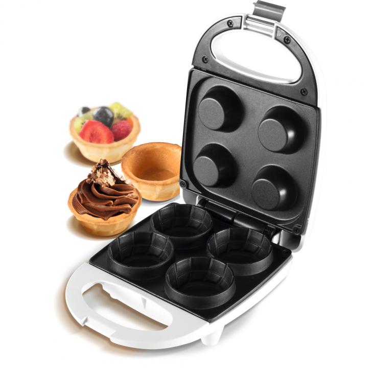 home hg gk 04 gofrikehelysütő, teljesítmény 520 w, tapadásmentes sütőfelület, piros jelzőfény