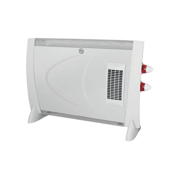 home fk 190 turbo álló elektromos konvektor turbó fűtőtest, 800w/2000w, fehér