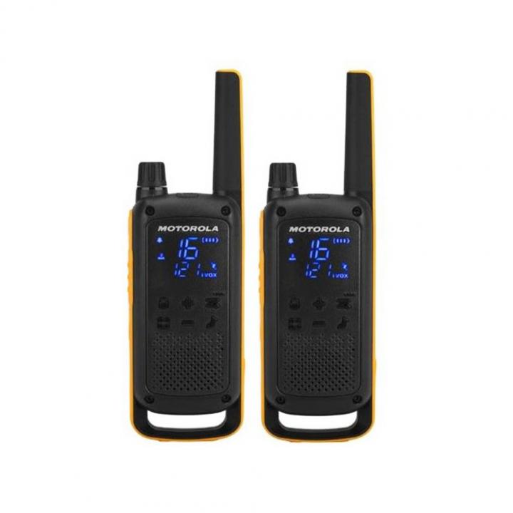 motorola tlkr t82 extreme adóvevő pár, 10km, 16 pmr csatorna, 121 alcsatorna, ivox, ipx4, ~18 óra üzemidő