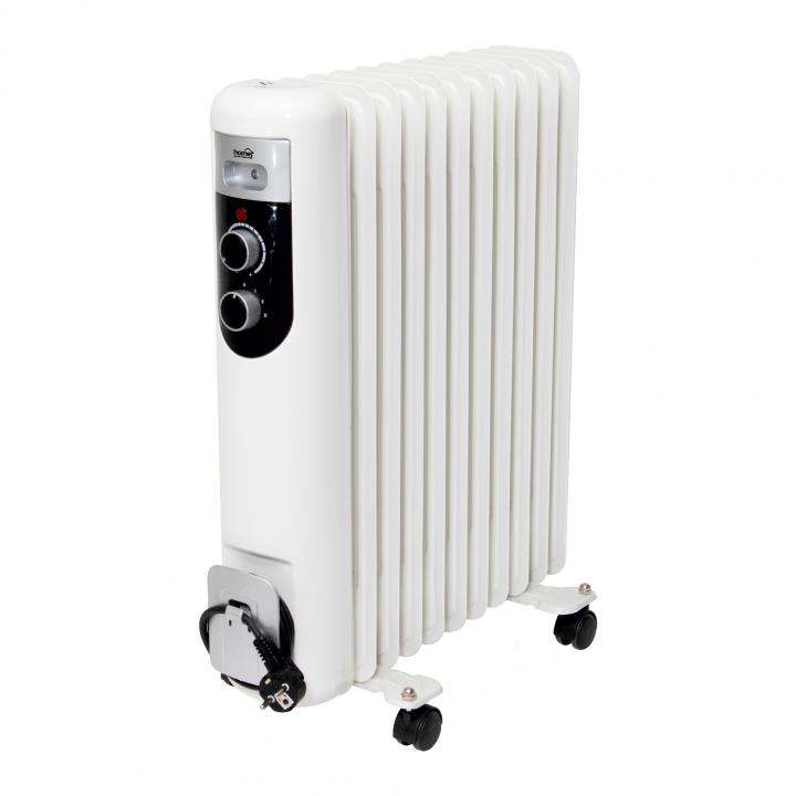 home fkos 11 m elektromos olajradiátor, 800w/1200w/2000w, 11 tagú, fehér