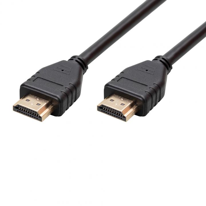 home hd 4k/1,8 hdmi kábel, v2.0, aranyozott, 4kx2k felbontás, 18 gbps, 60fps, 1,8m