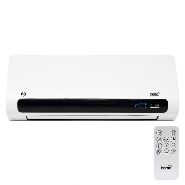 home fkf 65221 fali ventilátoros fűtőtest, 1100/2200w, heti program, távirányító, fehér