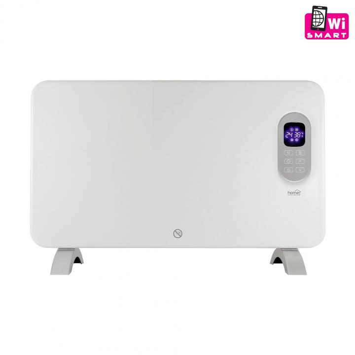 home fk 410 wifi álló vagy falra szerelhető smart konvektor fűtőtest, 500w/1000w, fehér