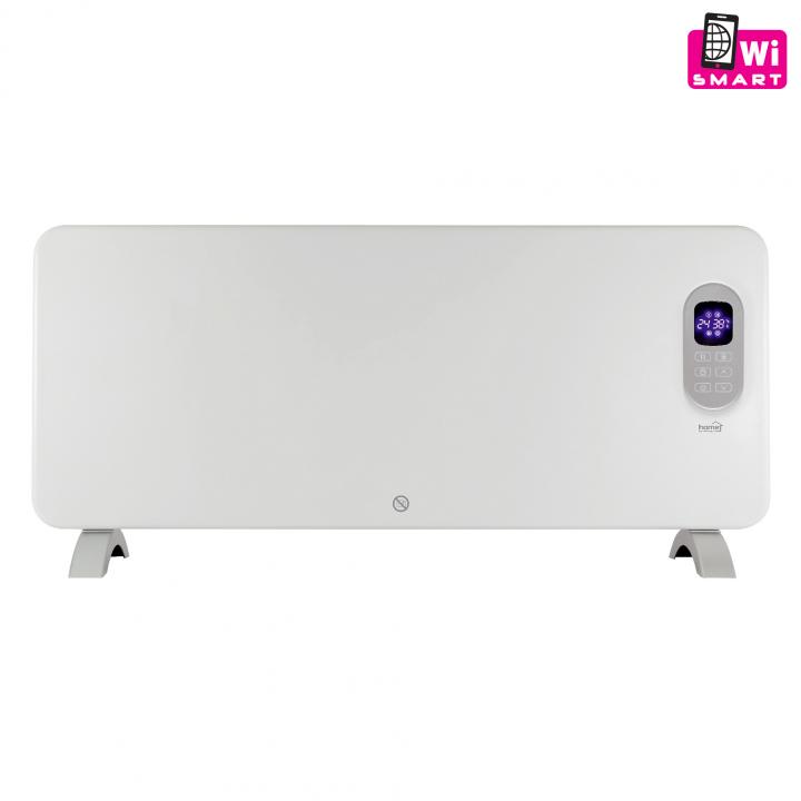 home fk 420 wifi álló vagy falra szerelhető smart konvektor fűtőtest, 1000w/2000w, fehér