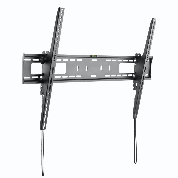 home lcdh 30 lcd/led tv fali tartó, 60” 100” képernyőméretig, max. 75 kg teherbírás, automata rögzítés gyorskioldó, vízszintezővel, rögzítő elemek