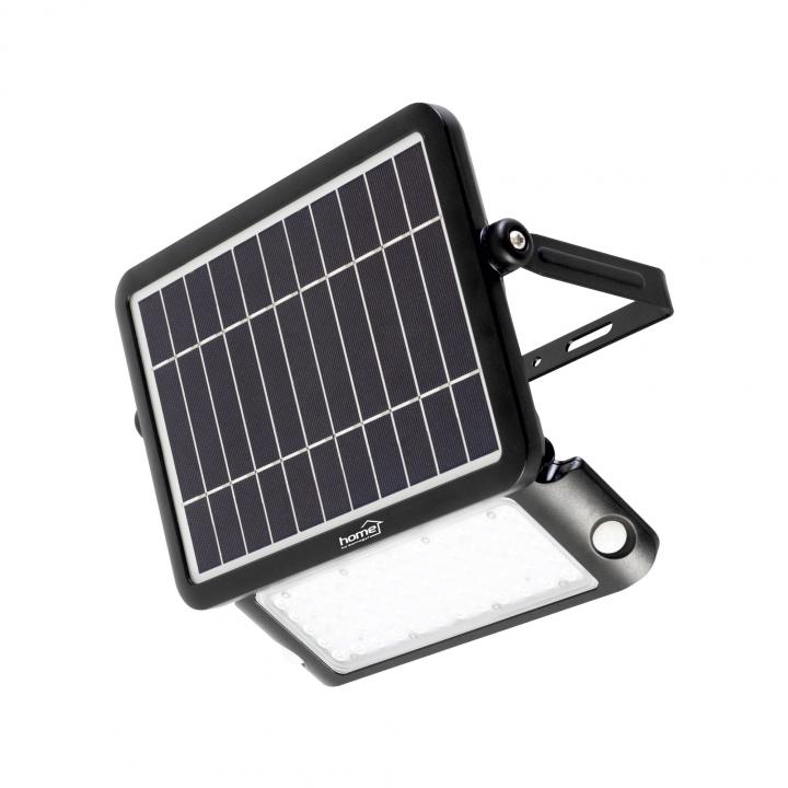 home flp 1000 solar, szolárpaneles led reflektor, pir mozgásérzékelő, 1000 lm, 6000 k, 7200 mah