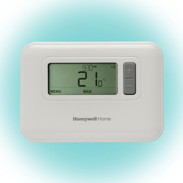 honeywell home t3c110aeu programozható szobatermosztát, lcd, időszámítás váltás, 7 napos programozhatóság, extra funkciók, fagyvédelem