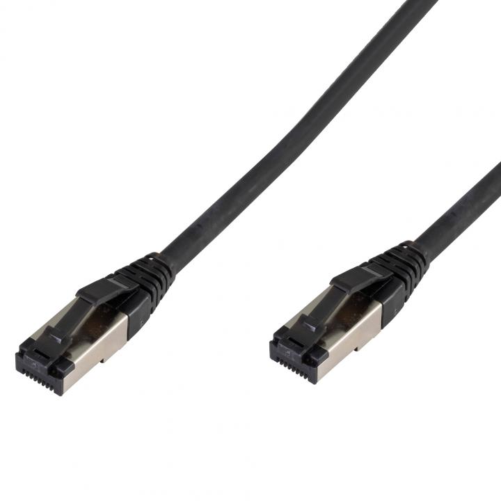 home stp 1,5, stp patch kábel, cat 8, árnyékolt rj45, 40 gbps, 1,5m