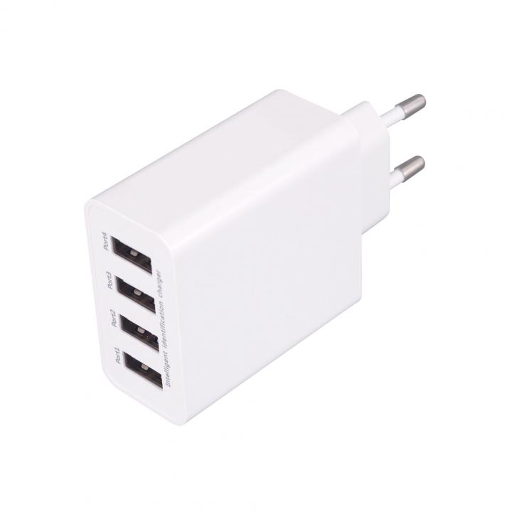 home sa 50usb usb hálózati töltő, nagyáramú gyorstöltés, 4db 5v/3,1 a megosztott usb kimenet