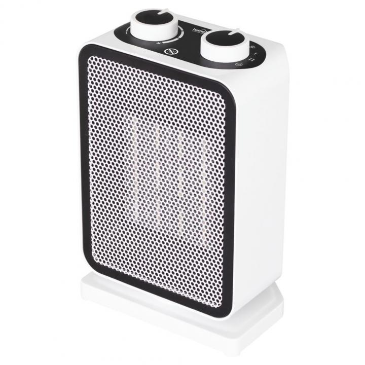 home fk 51 álló elektromos kerámia fűtőtest, 1000w/1500w, oszcillálás, mechanikus termosztát, fehér