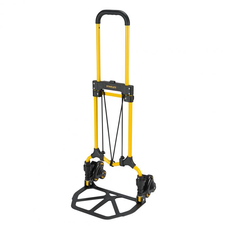 stanley sxwtd ft584 összecsukható molnárkocsi, lépcsőjáró, 60 kg teherbírás, tömege 4 kg, 6 db kerék lépcsőjáráshoz
