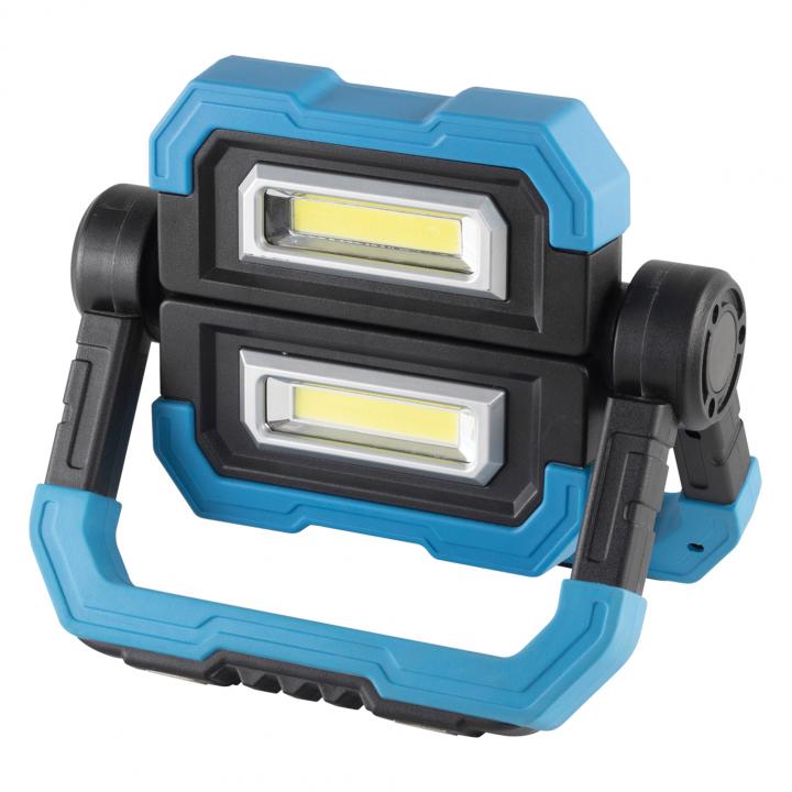 home flb 10c újratölthető cob led fényvető, 2 x 5 w, 500 lm 4 óra, 1000 lm 2 óra, 5000 mah
