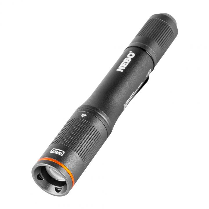 nebo neb poc 0006 g columbo 100 zseblámpa, 100 lm 35 lm, ip67, 4x zoom, acél zsebcsipesz