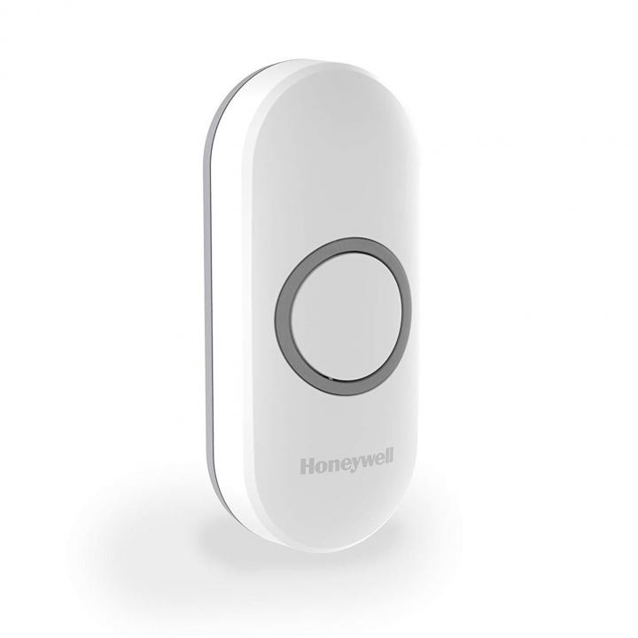 honeywell home dcp311 nyomógomb, 200m rf hatótáv, 868mhz, ip55, honeywell dc csengőkhöz, elem tartozék