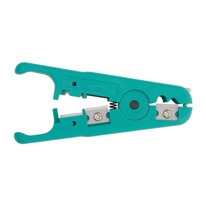 pro'skit 6pk 501 professzionális kábelcsupaszoló, 3,2 9 mm átmérőhöz, 112 mm, u és v alakú illeszték