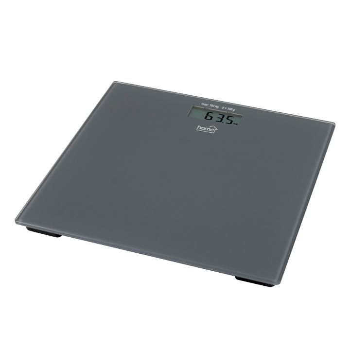 home hg fm 12 fürdőszobai mérleg, méréshatár 180 kg, mérési pontosság 100 g, lcd kijelző