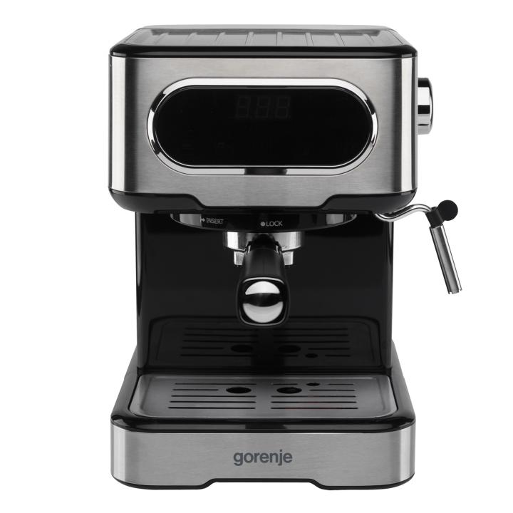 gorenje escm15dbk digitális eszpresszó kávéfőző, 15 bar, érintőgombok, 1,5 literes tartáy, 1100w