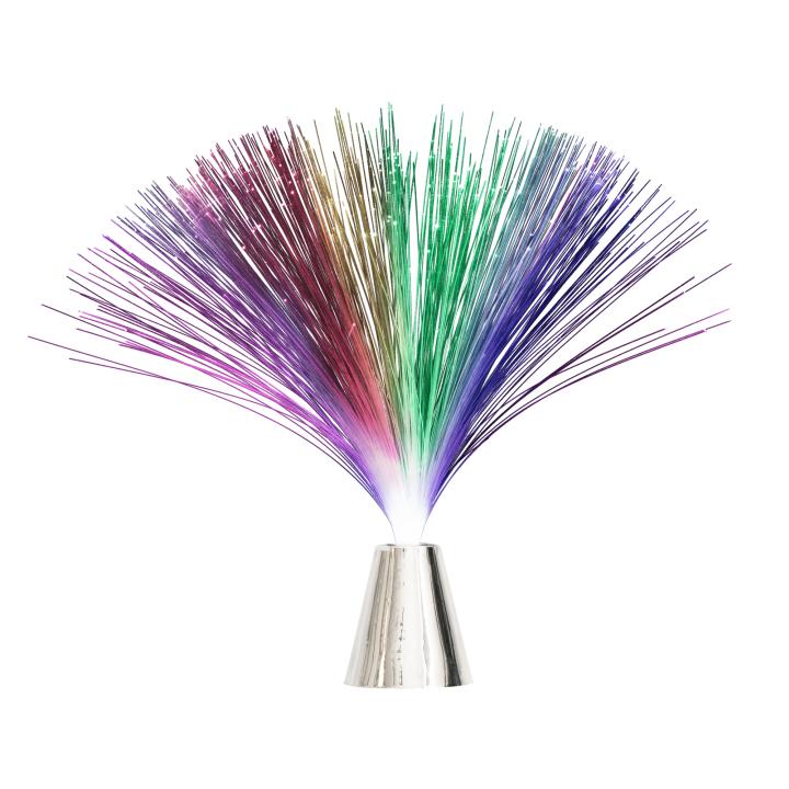 home fol 1 optikai szálas led lámpa, 3 db led, 26 cm szálak