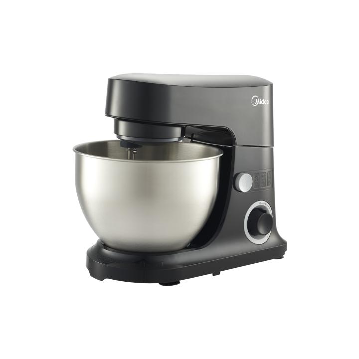 midea mj km6001w konyhai robotgép, 600 w, abs burkolat, 4 literes rozsdamentes keverőtál, antracit
