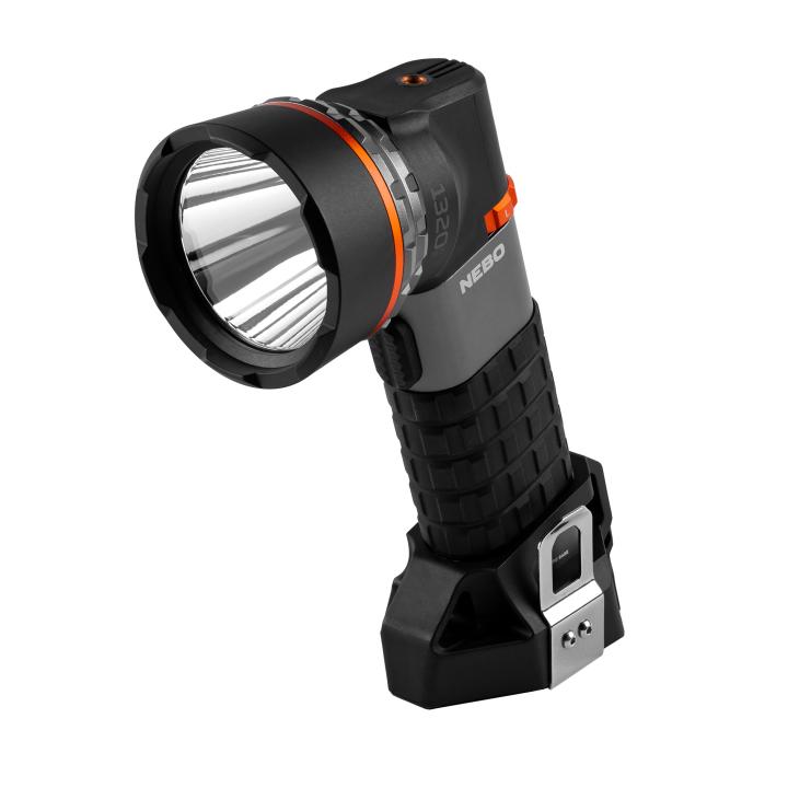 nebo neb spt 1000 g luxtreme sl75 keresőlámpa, 780 lm, 1200 m, 3 funkció, ip67, 9000 mah, 1/4" tripodra szerelhető, övcsipesz, mágneses