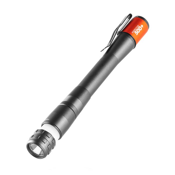 nebo neb poc 1000 g inspector 500+ zseblámpa, 500 lm 20 lm, 8 üzemmód, flex power, smart power control, ipx7, 750 mah, mágneses