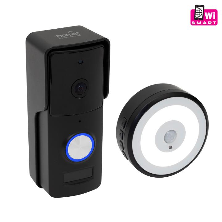 home dpv wifi 100 5 az 1 ben smart videó kaputelefon szett, vezeték vélküli, tuya platform, megfigyelő kamera, riasztó funkció, ip54 védettség
