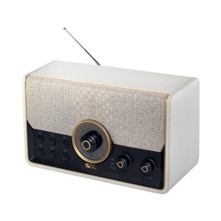 sal rrt 6b retro táskarádió, multimédia lejátszó, 6 in 1, bt, usb, microsd, aux, fm rádió, kihangosító, beépített mikrofon