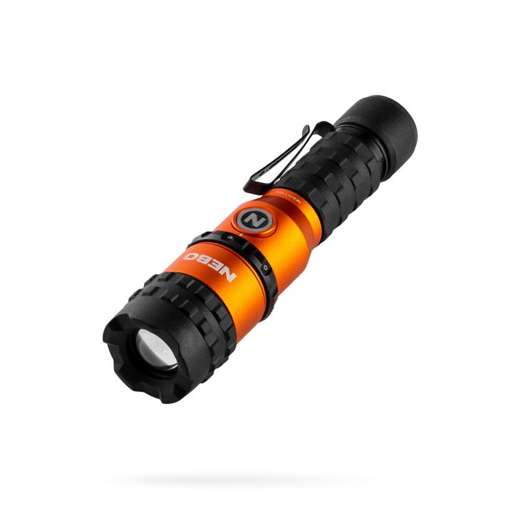 nebo neb flt 1018 g master series fl750 zseblámpa, 750 lm 45 lm, 121 m, 5 funkció, ip67, mágneses, zsebcsipesz
