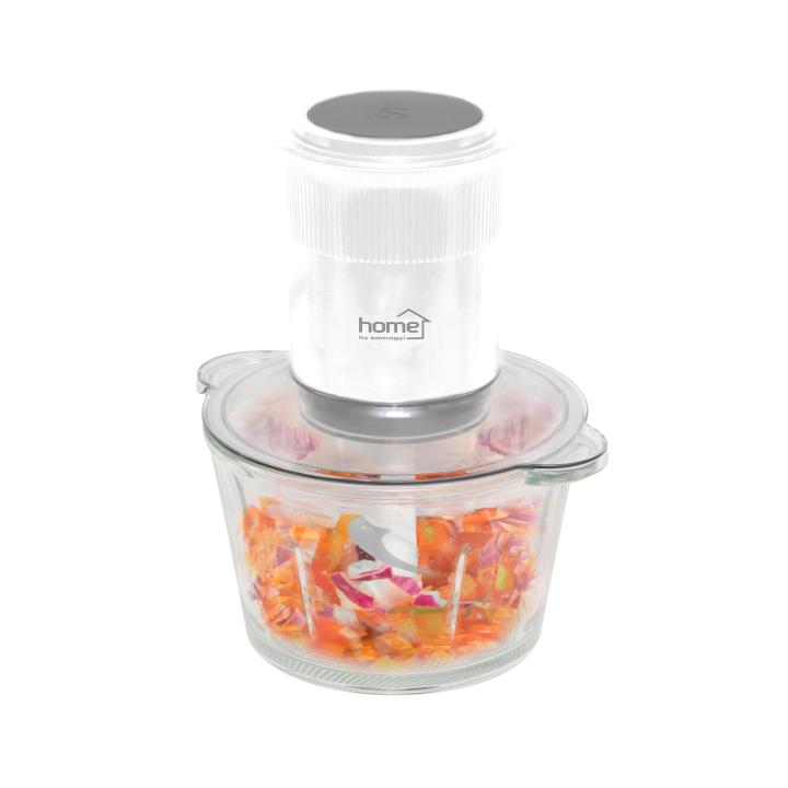 home hg ap 18 aprító, teljesítmény 400 w, 1,8 literes üvegtál, 4 élű rozsdamentes kés, stop funkció