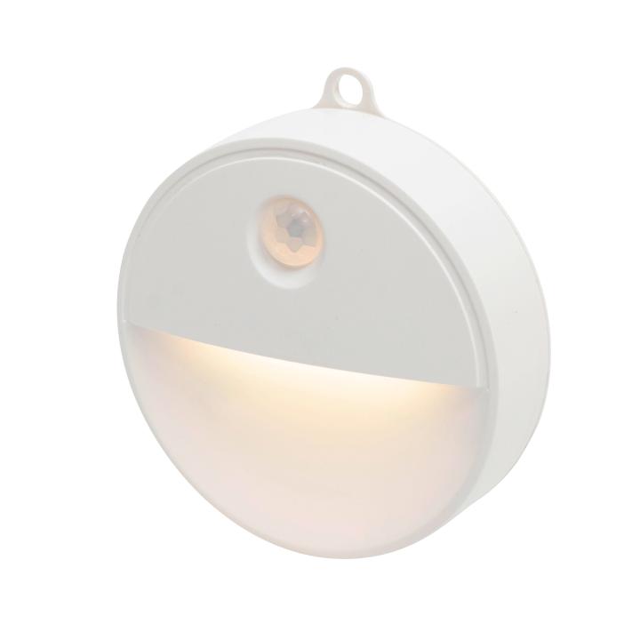 home pnl 6 led mozgásérzékelős lámpa, melegfehér, mágneses, elemes