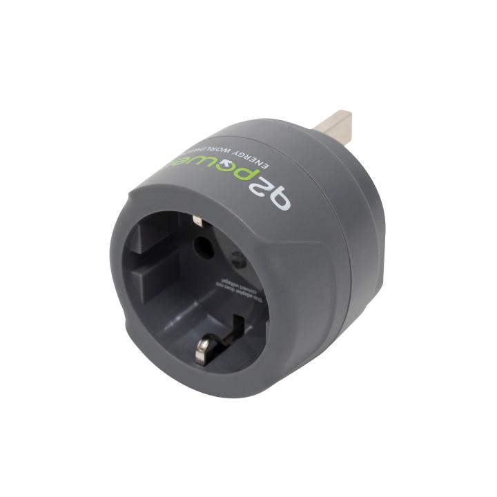 q2power 1.200100 th utazóadapter, europe to uk, bemeneti feszültség: 100 250 v, 7 a, teljesítmény:100v 700w/250v 1750w