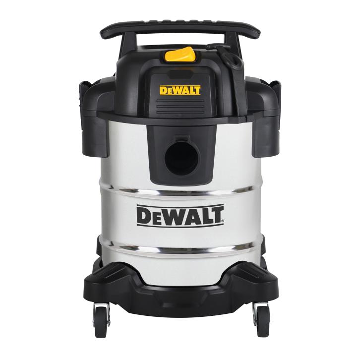 dewalt dxv25s száraz nedves porszívó, rozsdamentes váz, 25 liter, 15 kpa, 37,8 l/s, 8 tartozék, 1050 w