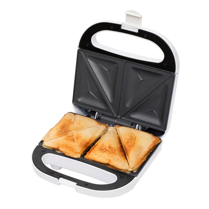 home hg sz 04 szendvicssütő, 750w, tapadásmentes sütőfelület, fehér