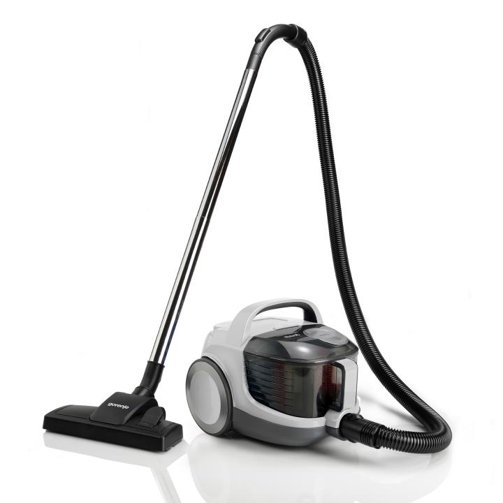 gorenje vcea01gacwcy porszívó, 700 w, ciklonos, porzsák nélküli, 2,2 liter kapacitás, dupla hepa szűrő, fehér