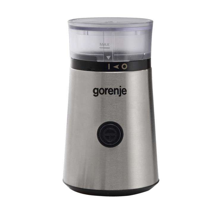 gorenje smk150e kávédaráló, 150 w, 40 g kapacitás, acél penge, fekete