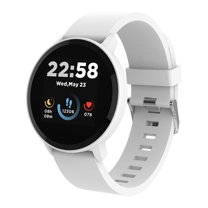 canyon cns sw63sw lollypop okosóra, 1,3” os ips kijelző, ip68, li pol akku, bluetooth, ios és android kompatibilis, fehér