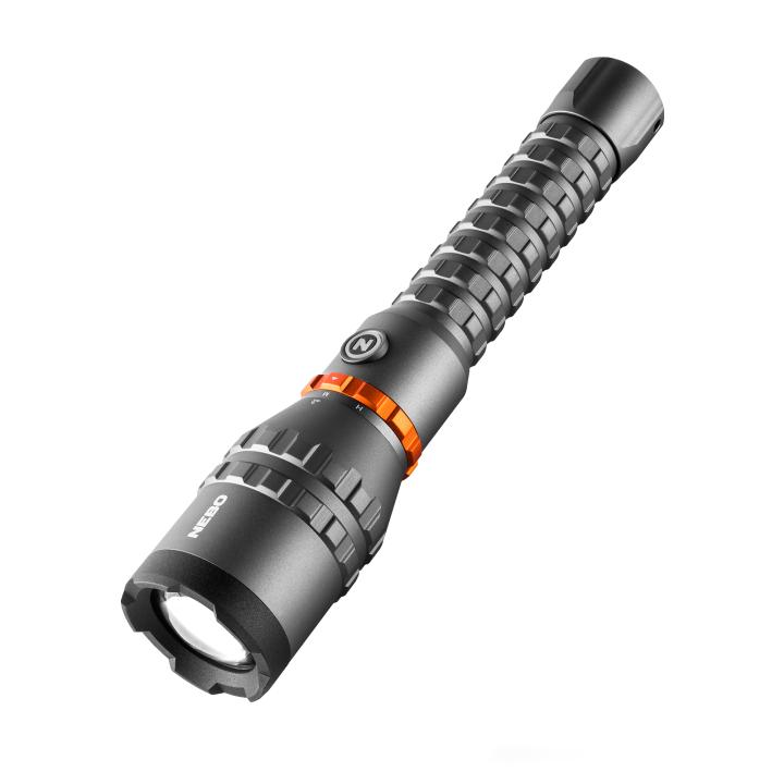 nebo davinci™ 8000 elemlámpa, neb flt 1016 g, 8000 lm, akkumulátoros, 4x zoom, ip67, power bank, 5000 mah, 5 funkció, usb a usb c töltőkábel