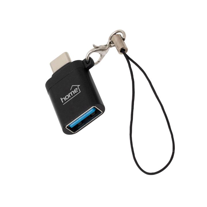 home usbca3 usb c átalakító, usb3.0, 3.0 a, 60 w, usb c dugó, usb a aljzat, gyorstöltés, adattovábbítás