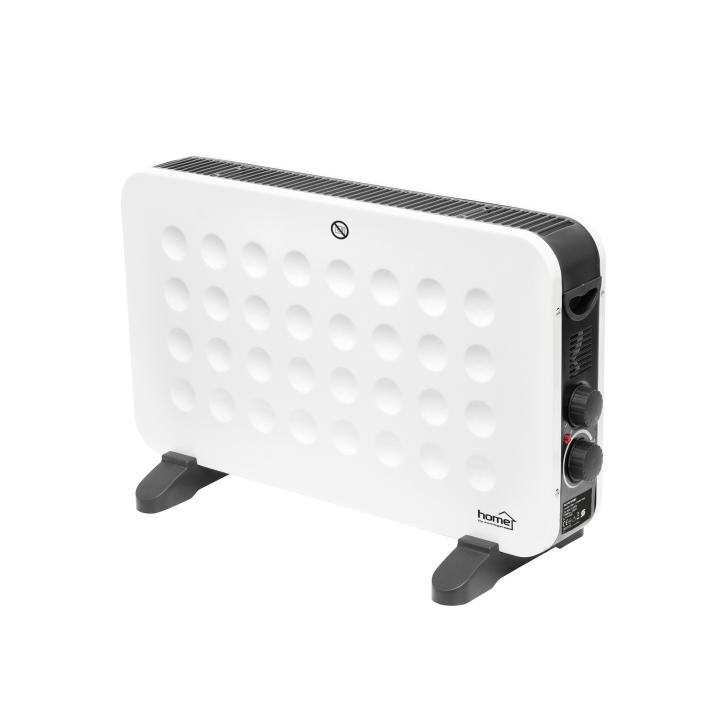 home fk345turbo konvektoros fűtőtest ventilátorral, 2000 w / 1250 w, termosztátszabályozás, szabadon álló, túlmelegedés védelem, turbóventilátor funkció