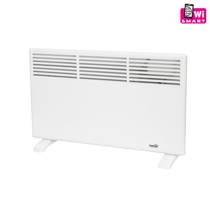 home fk415wifi smart konvektor fűtőtest, falra szerelhető vagy szabadonálló 1500w, ipx4, led kijelző