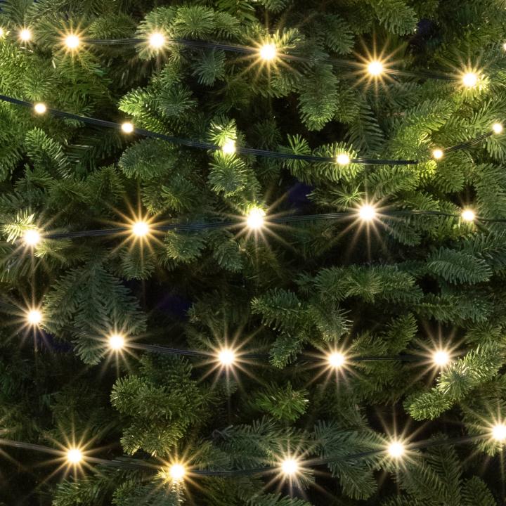 home led158dww dot led es fényfüzér, kül és beltéri kivitel, 150 db melegfehér led, 8 világítási mód, 15 m füzérhossz