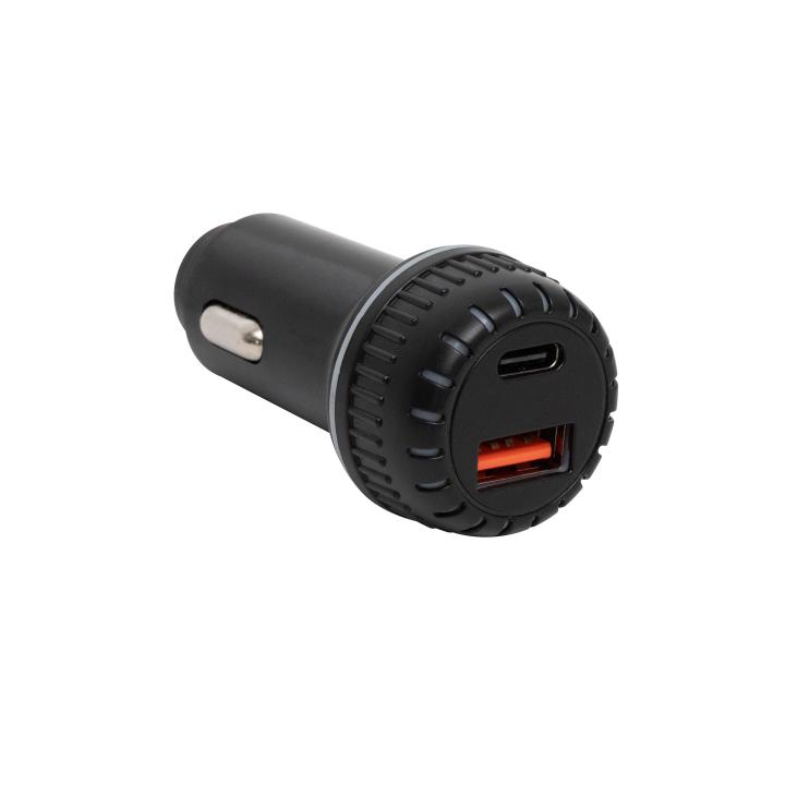 sal sau34ac autós usb töltő, 2in1, usb a, usb c, gyorstöltő, dupla töltő